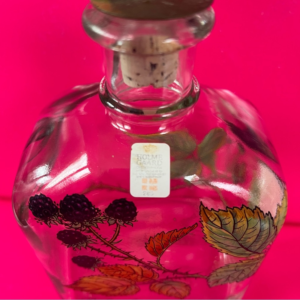 Danish glass carafe from the Holmegaard "Spiced Schnapps" or Krydder Snaps VTG - Picture 7 of 7